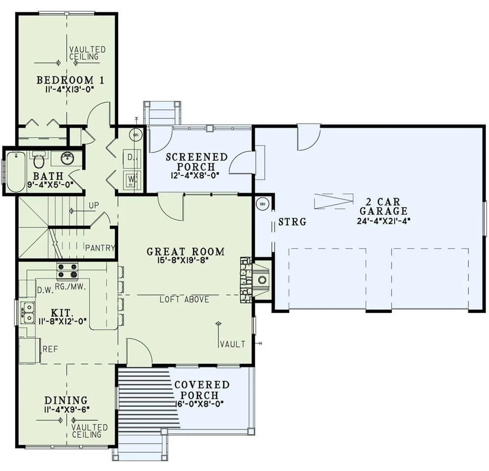 0516 153 2123 rustic home the plan collection smallhometours.com 10