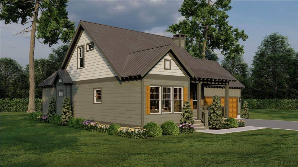 0516 153 2123 rustic home the plan collection smallhometours.com 3