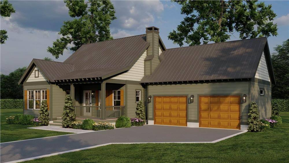 0516 153 2123 rustic home the plan collection smallhometours.com 4