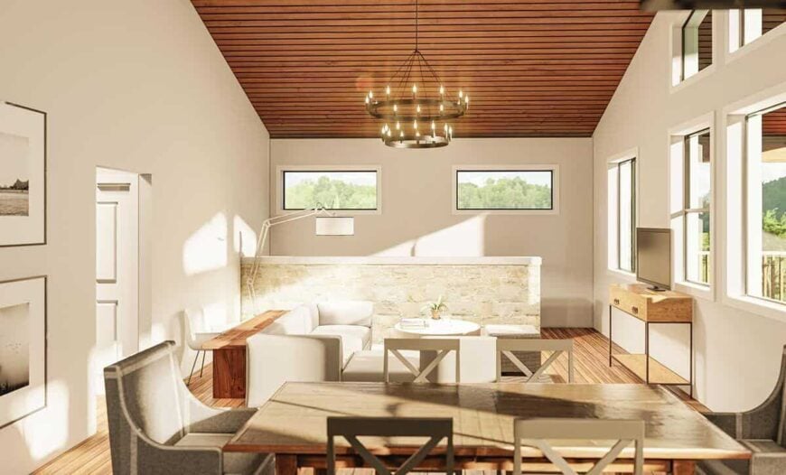 0522 rustic two story 2 bedroom barndominium smallhometours.com 4