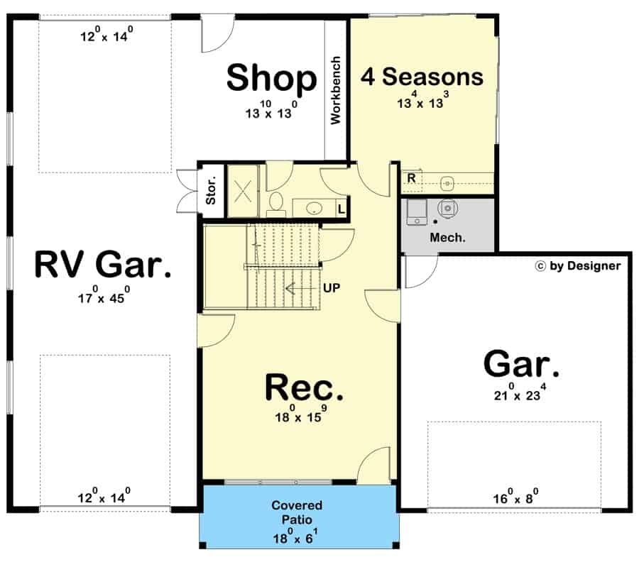 0530 623160DJ new american carriage home architectural design smallhometours.com 15
