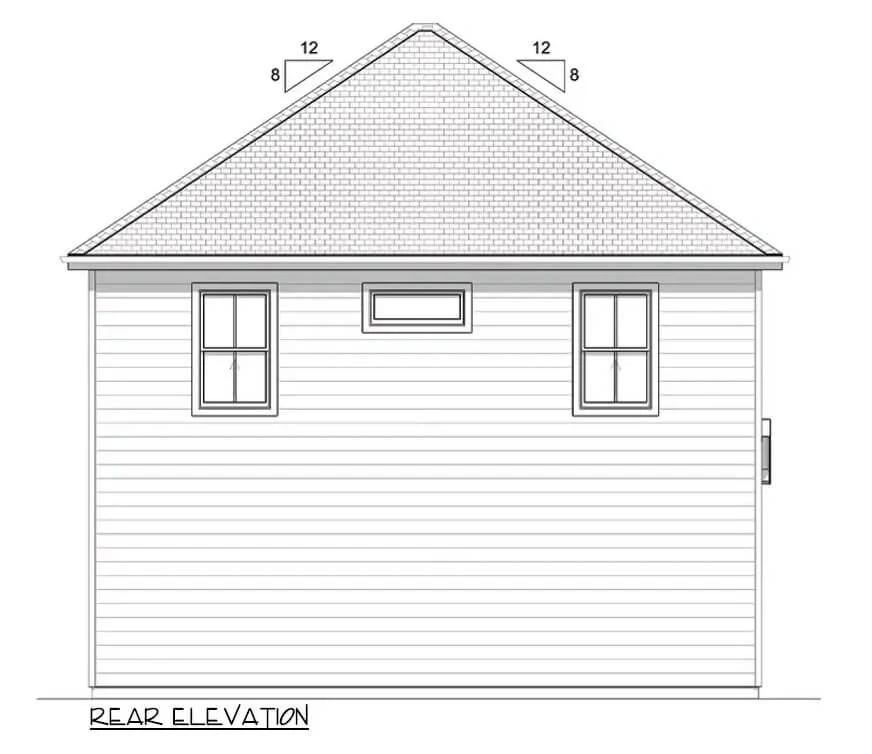0561 300112FNK modern carriage home architectural designs smallhometours.com 2