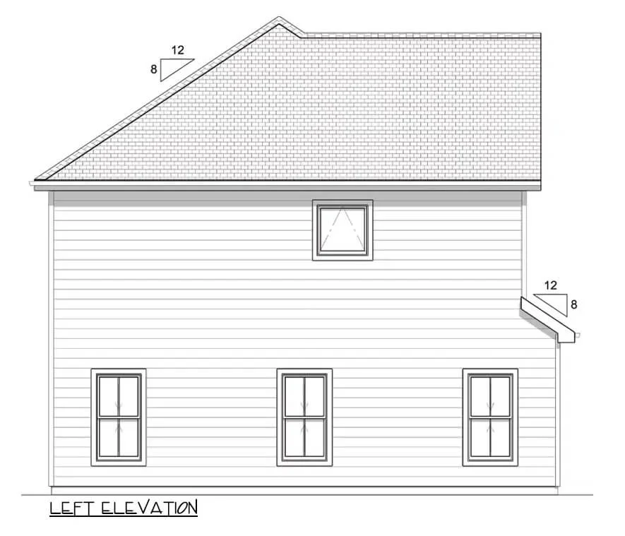0561 300112FNK modern carriage home architectural designs smallhometours.com 3