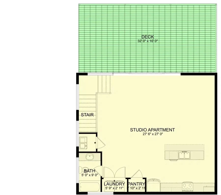0569 61252UT contemporary carriage home architectural designs smallhometours.com 8