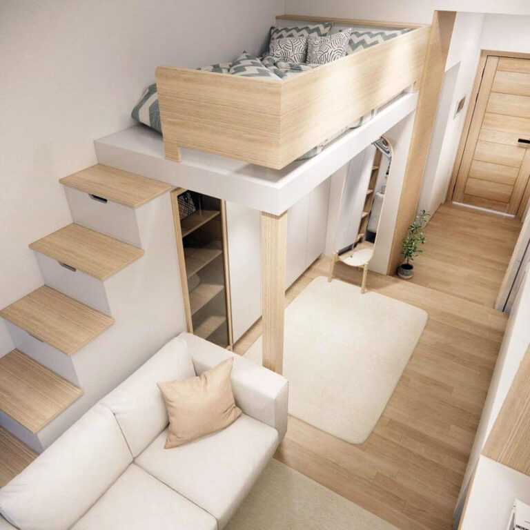 35 Genius Tiny Houses with Lofts That Prove Less Is More! - Small Home ...