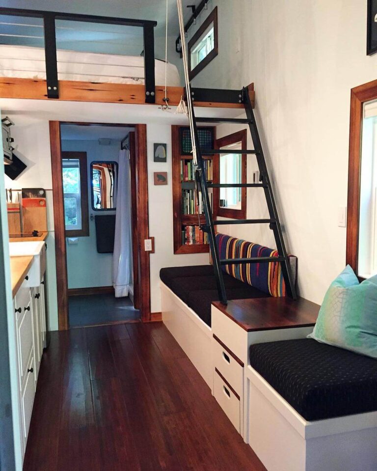 35 Genius Tiny Houses with Lofts That Prove Less Is More! - Small Home ...