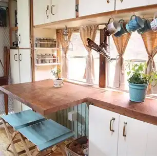 0232 Couple turns prison bus into a perfectly designed DIY skoolie smallhometours.com 2