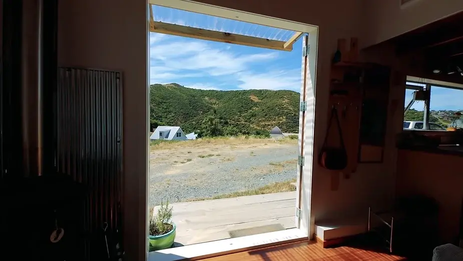0249 Tiny house with huge movie theatre smallhometours.com 3