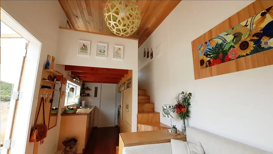 0249 Tiny house with huge movie theatre smallhometours.com 7