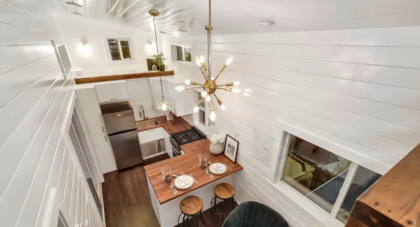 0265 Stunning 34ft custom loft edition tiny house smallhometours.com 8