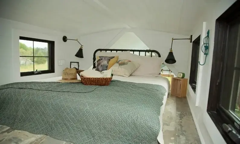 0278 Family builds amazing 36 tiny house and beautiful with a whooping 3 bedrooms smallhometours.com 8