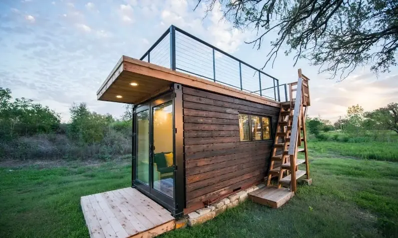 0281 Amazing elegant 20 shipping container tiny house smallhometours.com 6