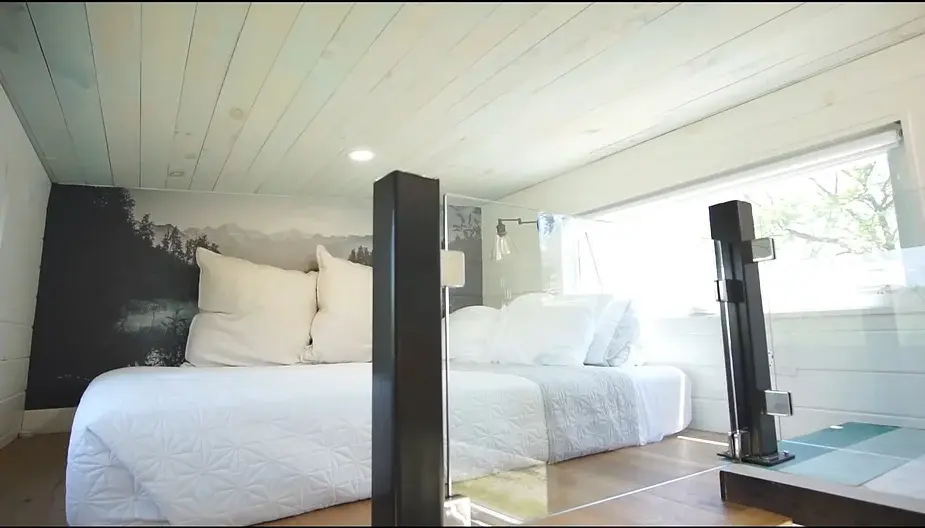 0282 24 ft tiny house on wheels with a rooftop XL kitchen smallhometours.com 2