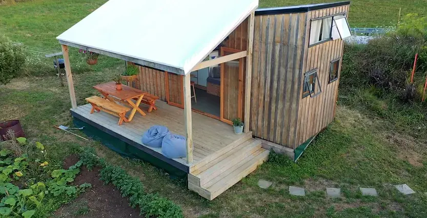 0293 Olympic athlete bring her dream to life build beautiful tiny home smallhometours.com 3
