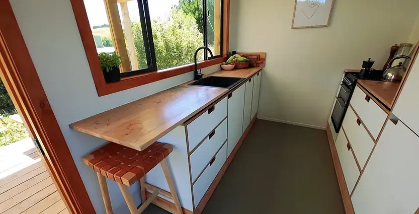 0293 Olympic athlete bring her dream to life build beautiful tiny home smallhometours.com 7