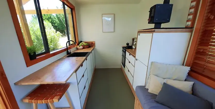0293 Olympic athlete bring her dream to life build beautiful tiny home smallhometours.com 8