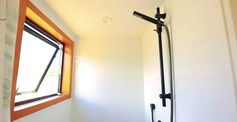 0293 Olympic athlete bring her dream to life build beautiful tiny home smallhometours.com 9