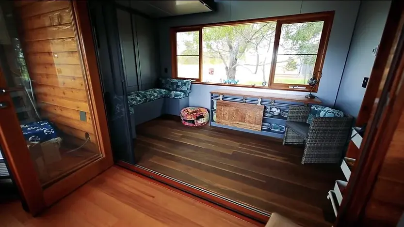0300 Stunning tiny house build to be elderlydisability friendly smallhometours.com 2