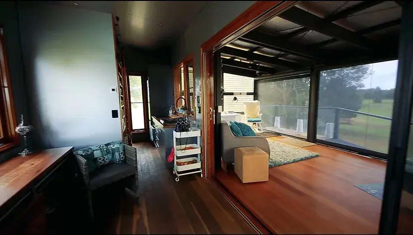 0300 Stunning tiny house build to be elderlydisability friendly smallhometours.com 9