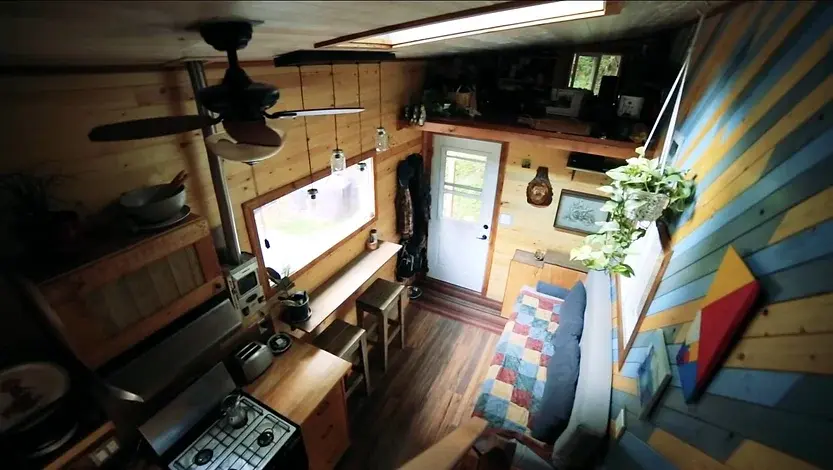 0302 A tiny house beautiful designed for very tall people smallhometours.com 2