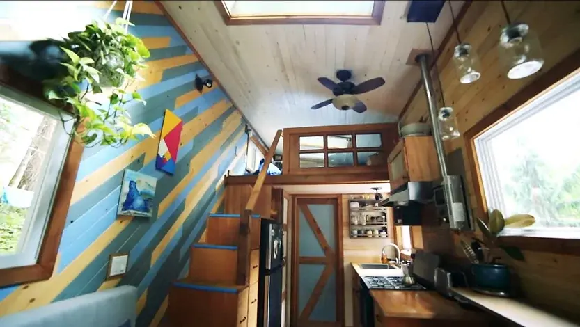 0302 A tiny house beautiful designed for very tall people smallhometours.com 7