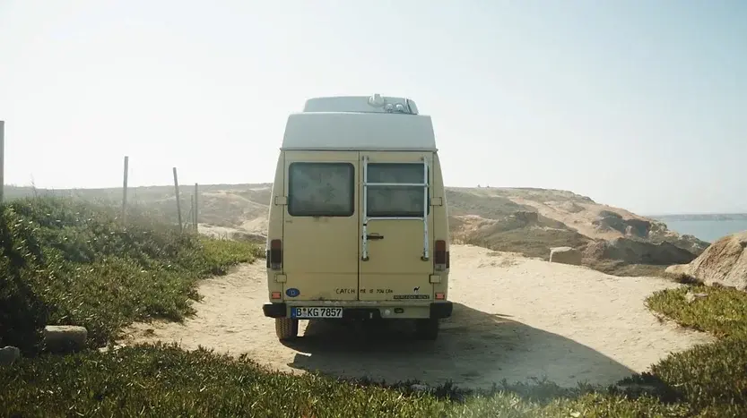 0304 1980 Mercedes 307 D DIY van life conversion with bathroom smallhometours.com 2