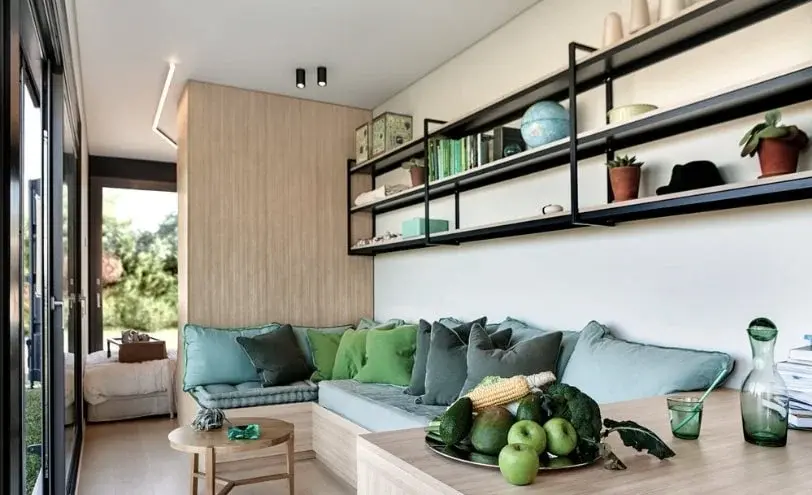 0310 40 foot bioclimatic shipping container tiny home smallhometours.com 4