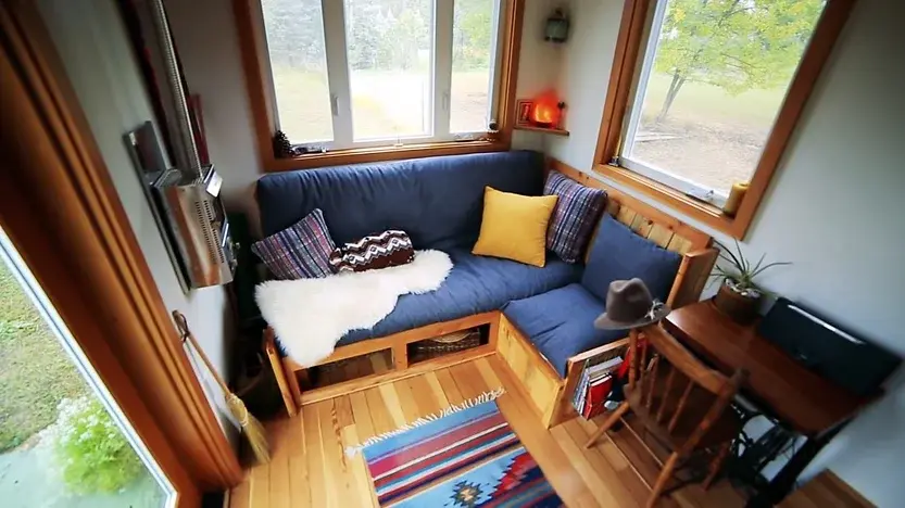 0334 Biodegrade 22F off grid green tiny house designed for a sustainable future smallhometours.com 3