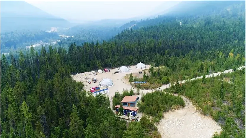 0339 Spectacular off grid tiny house with geodesic dome greenhouses growing organic food smallhometours.com 6