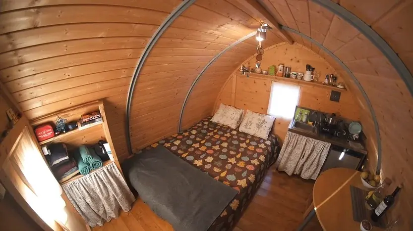 0352 Have you seen extremely tiny off grid micro cabin well here it is smallhometours.com 2