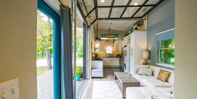 0375 Asha Mevlanas musicians incredible tiny house with mobile music studio smallhometours.com 4