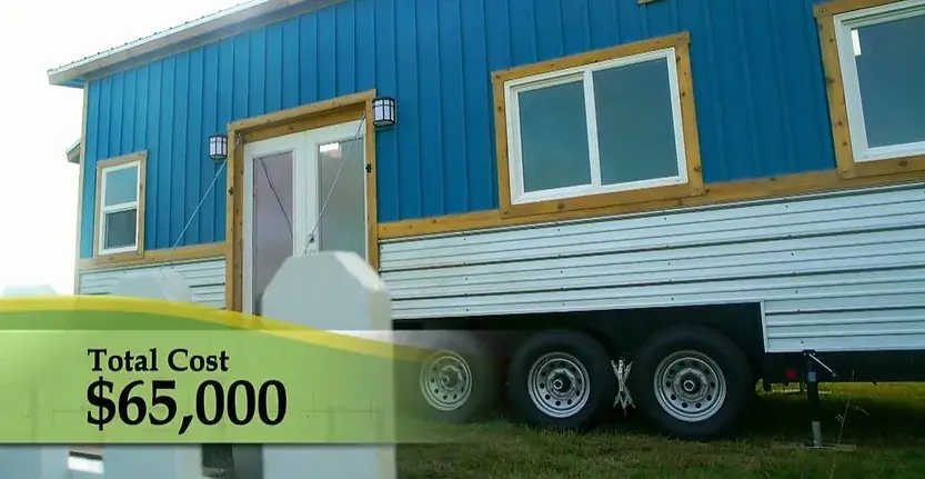 0378 Tiny house that doubles as a yoga studio with aerial hammocks monkey bars smallhometours.com 4