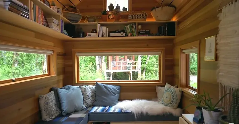 0396 How this frugal family of 4 paid off 96k in debt built a custom tiny house smallhometours.com 5
