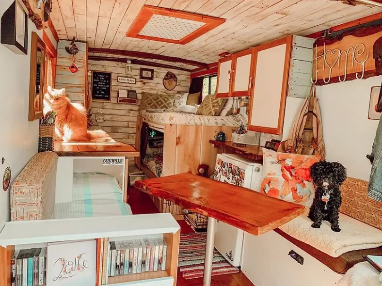 0399 Single mom self converts fire truck into tiny home to travel with her daughter smallhometours.com 3