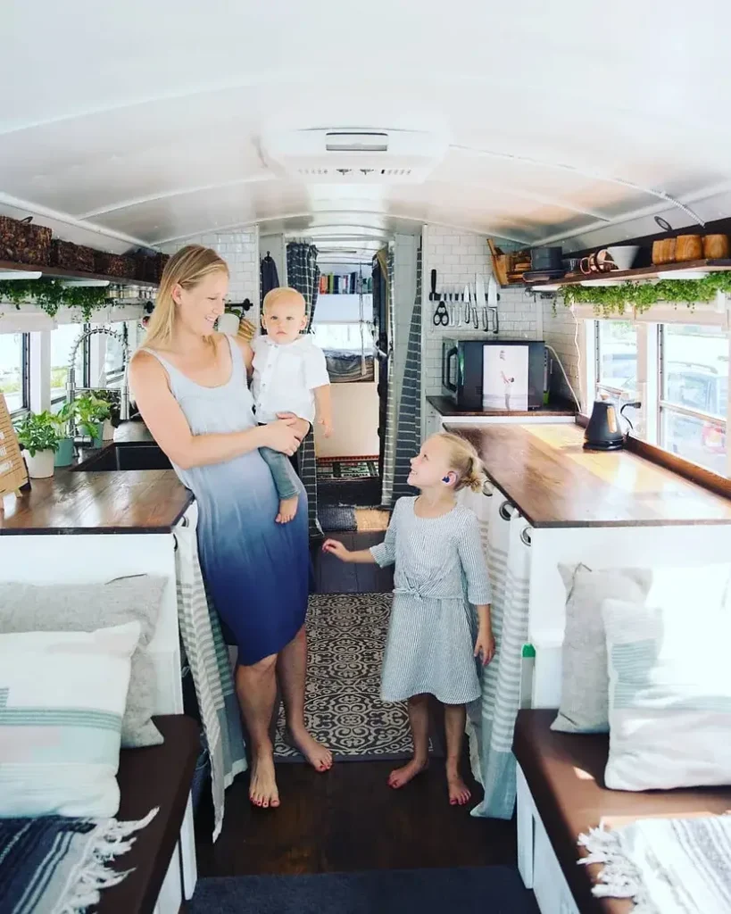 0412 Family of 5 live and travel in DIY bus conversion going debt free smallhometours.com 4
