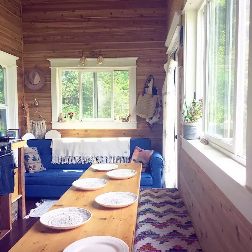 0430 Family builds beautiful tiny house homestead on their farm smallhometours.com 6