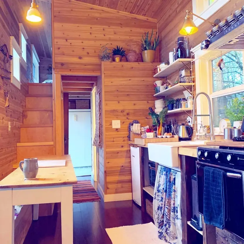 0430 Family builds beautiful tiny house homestead on their farm smallhometours.com 7