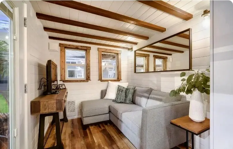 0433 Gorgeous custom tiny home on Riverfront farm smallhometours.com 1