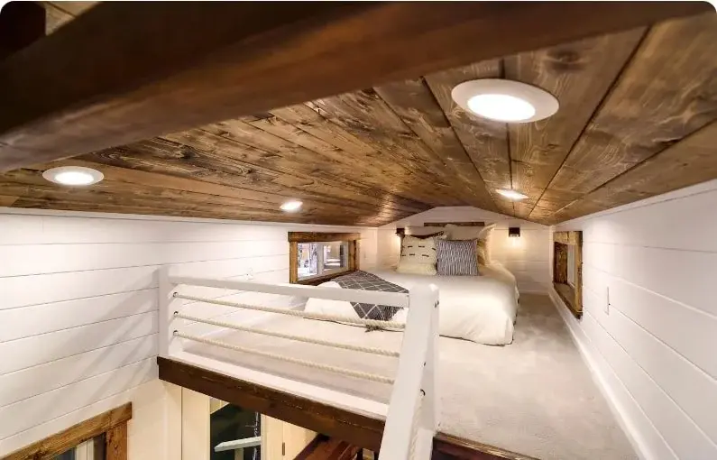 0433 Gorgeous custom tiny home on Riverfront farm smallhometours.com 4