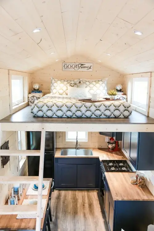 0448 The finest tiny house build it on a trailer under 300 square feet smallhometours.com 7