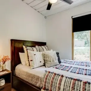 0449 Minimal tiny house with Industrial modern flare one unit shipping container home smallhometours.com 1