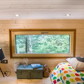 0460 Gorgeous tiny house with two separate rooms smallhometours.com 1