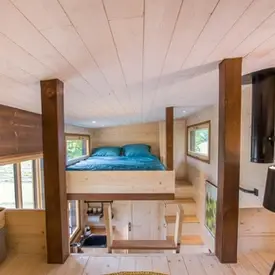 0460 Gorgeous tiny house with two separate rooms smallhometours.com 6