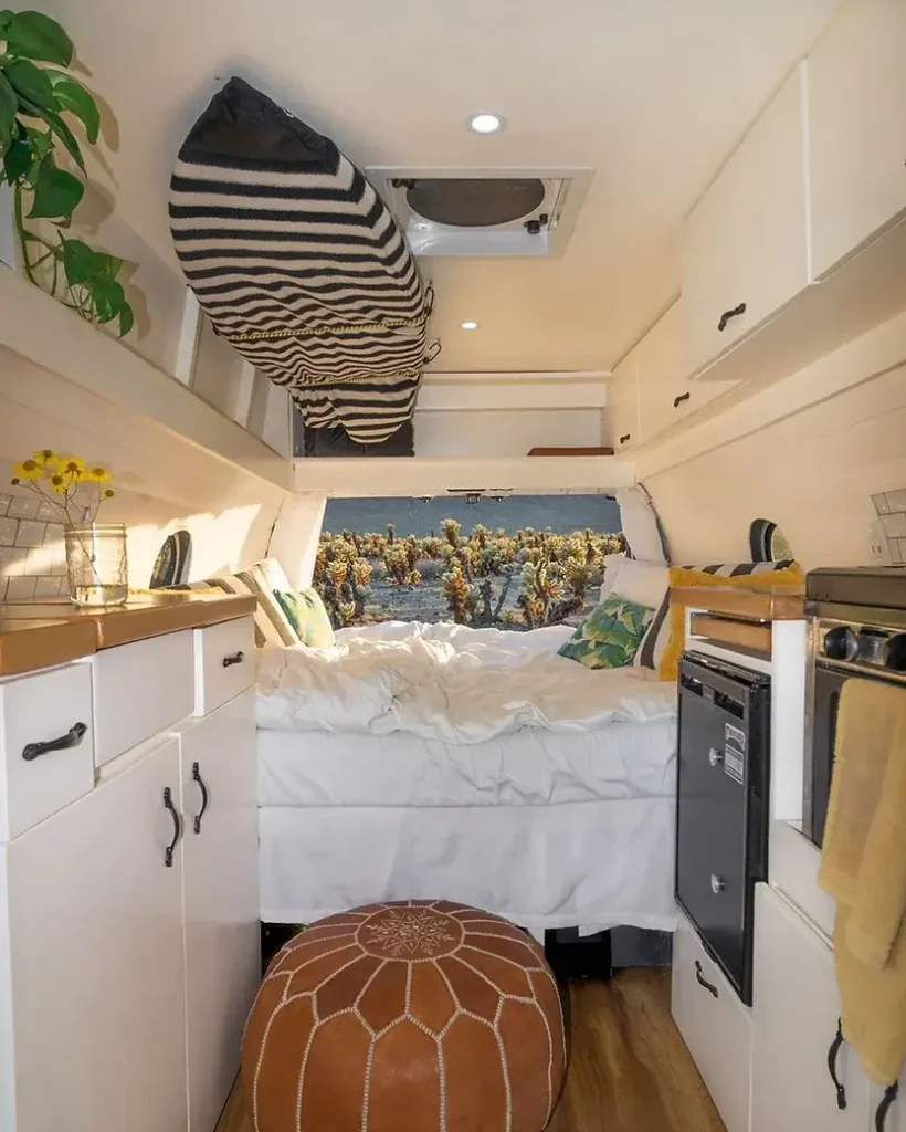 0461 This off grid van is literally magnific Couples high spec van conversion for under 10K smallhometours.com 3