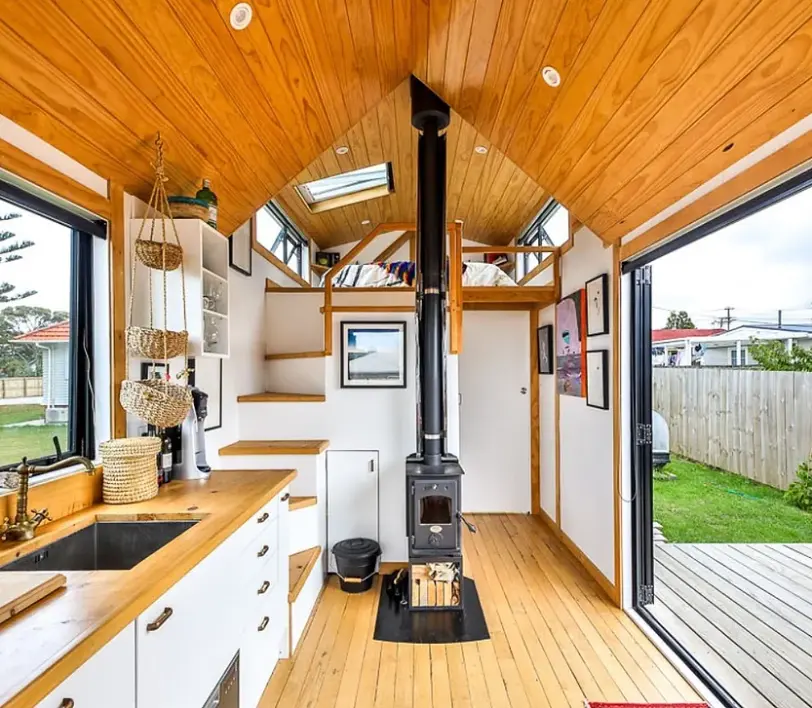 0478 Beautifully designed and comfortable 8x26ft tiny house smallhometours.com 3