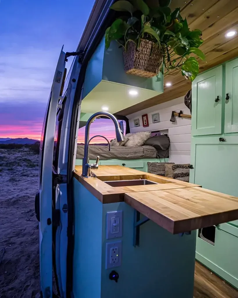0482 Awesome 2018 Promaster 3500 van conversion stealth four seasons smallhometours.com 2