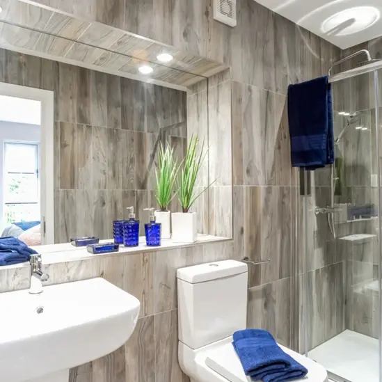 0483 Absolutely beautiful tiny house constructed using a modular A frame smallhometours.com 3