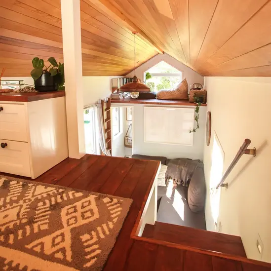 0499 Beautiful 27m2 tiny house surrounded by birdlife and native trees smallhometours.com 2