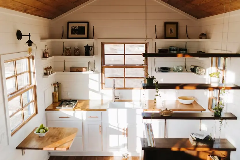 0503 Beautiful 24 tiny house with a spacious feel smallhometours.com 6