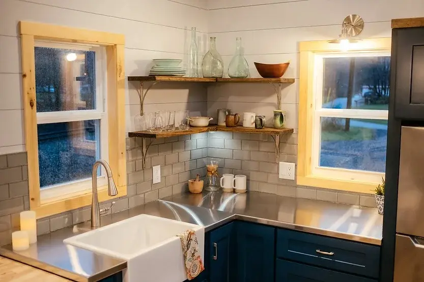0505 Beautiful tiny house on wheels features a cozy interior inspired by Danish design smallhometours.com 11
